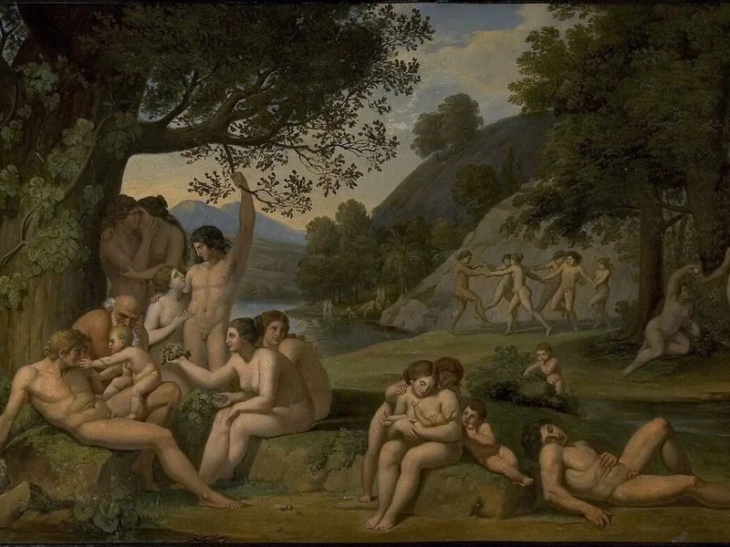 1778-Franz Ludwig Catel - L'età dell'oro - Thorvaldsens Museum, Copenaghen